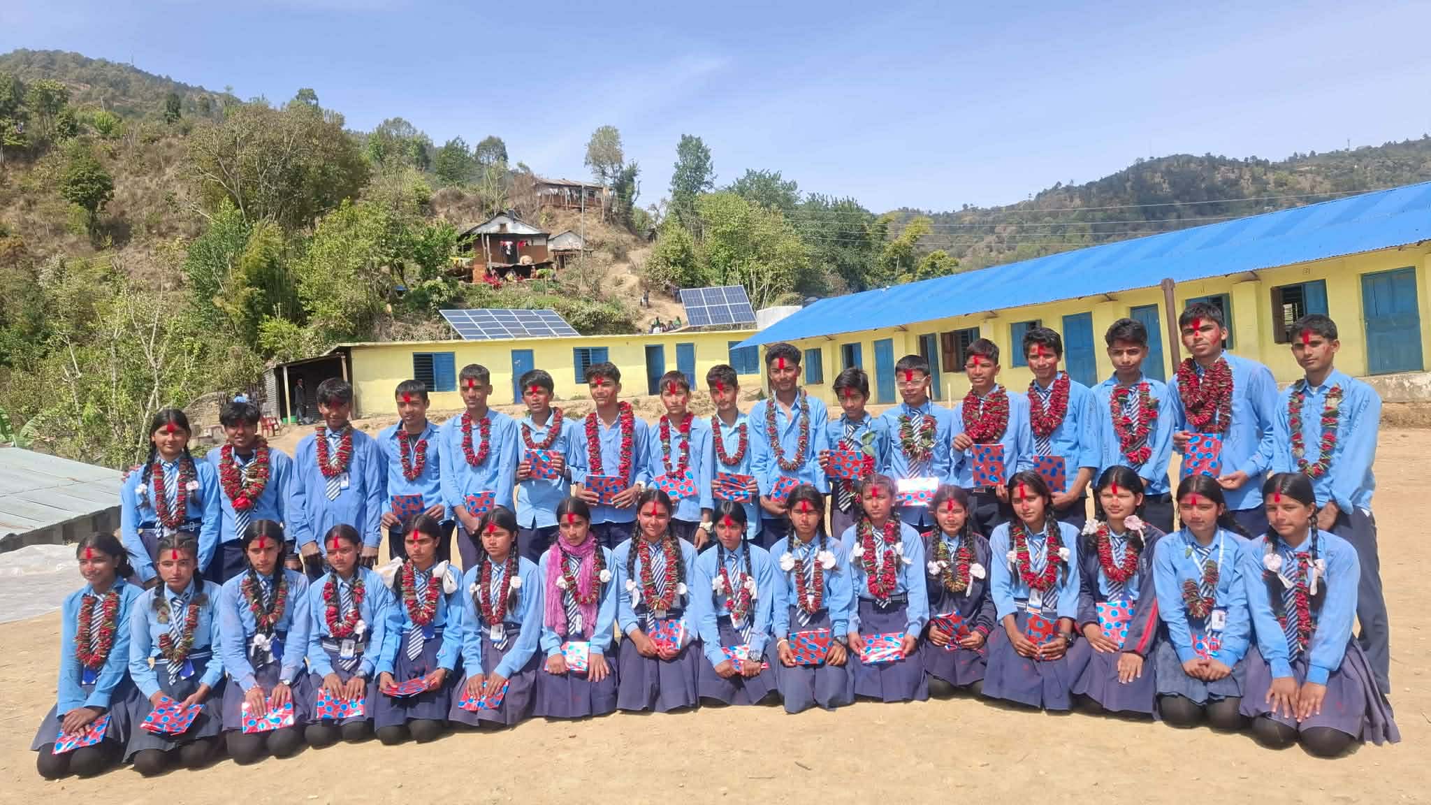 गंगा मावि तेसिंगेमा कक्षा १० का विद्यार्थीको बिदाई तथा फेरी भेटौँला कार्यक्रम