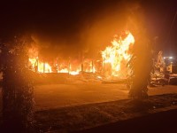 साँफे हाटबजारमा आगलागि