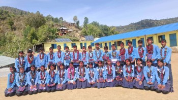 गंगा मावि तेसिंगेमा कक्षा १० का विद्यार्थीको बिदाई तथा फेरी भेटौँला कार्यक्रम