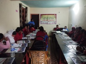 मर्यादित महिनावारी सम्बन्धि अभिमुखिकरण कार्यक्रम मेल्लेखमा सुरु