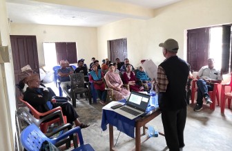 न्यायीक समितिको काम, कर्तव्य र लैंगिक हिंसा निवारण बारे नवाठानामा सचेतना कार्यक्रम