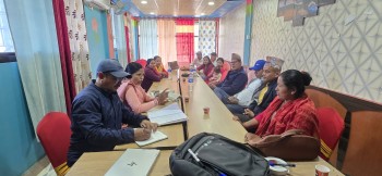 नगर स्तरिय दलित सञ्जाल र खाद्य अधिकार सञ्जालको बैठक सम्पन्न