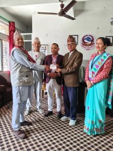 साँफेबगर नगरपालिकाबाट पहिलो ज्येष्ठ नागरिक परिचयपत्र वितरण