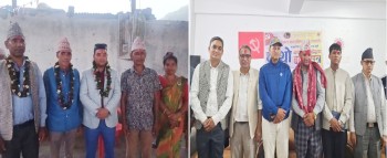 नेकपा एमाले साँफेको अध्यक्षमा कुँवर र मंगलसेनको अध्यक्षमा रावल चयन