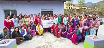 महिला नेतृत्वकर्ताहरुलाई महिनावारी स्वच्छता तथा बृहत यौनिकता शिक्षा सम्बन्धि दुई दिने अभिमुखिकरण