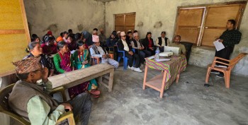 न्यायीक समितिको काम, कर्तव्य, अधिकार र लैंगिक हिंसा निवारण बारे सचेतना कार्यक्रम देविस्थानमा सम्पन्न