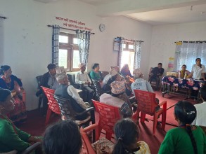 धामी झाँक्रीहरुलाई मर्यादित महिनावारी सचेतना