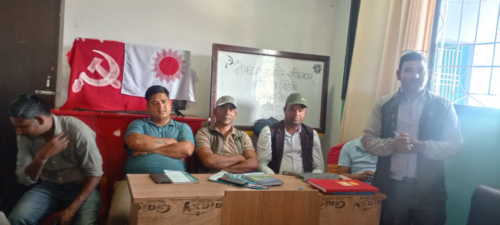 नेकपा एमाले साँफेबगरको प्रथम बैठक सम्पन्न