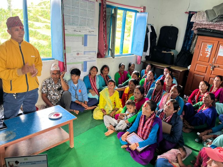 पूर्ण खोप वडा सुनिश्चितता कार्यक्रम मार्कुमा सम्पन्न
