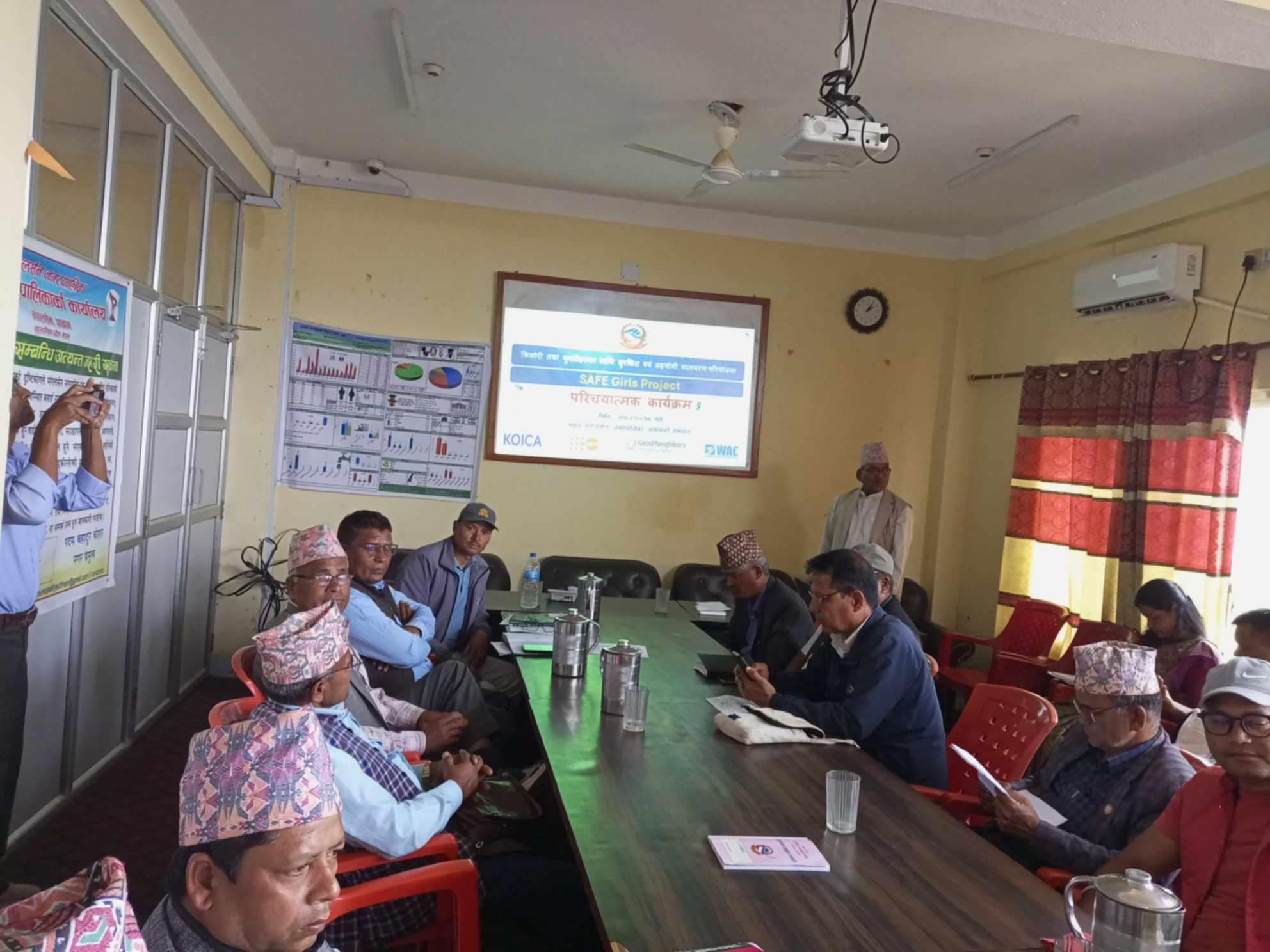 वाक नेपालद्धारा संचालन हुने विभिन्न परियोजनाको परिचयात्मक तथा समन्वयात्मक बैठक सम्पन्न